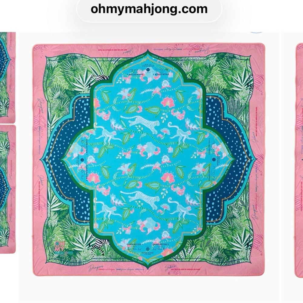 Serengeli Mat- OH MY Mahjong! Go wild for the Serengeti Mat!!